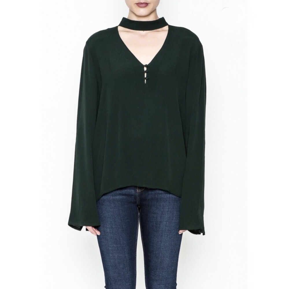 Sanctuary Raven choker top - Picture 2 of 5